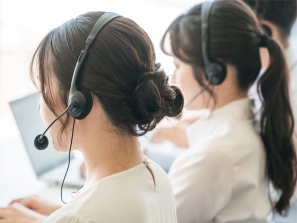 コールセンターの写真