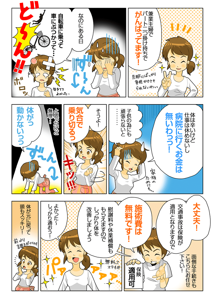 交通事故漫画